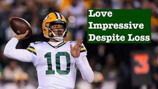 Packers Lose to Eagles But Jordan Love Impresses Reactions