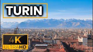 TURIN   Walking Tour - 4K60fps - The First Capital of Italy