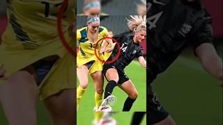  The Crazy Moments in Womens Football #shorts