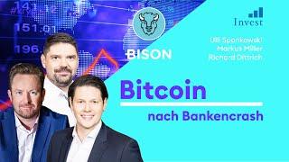 Bison nach den Bankencrashs Wie geht es weiter mit Regulierung BTC ETH Aktien und ETFs?