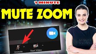 How to mute zoom 2024 Quick & Easy