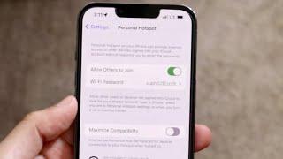 How To Setup iPhone Hotspot 2022