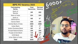 IBPS PO 2023 Final Vacancy & Cutoff- My Last Verdict IBPS PO Vacancy 2023 #ibpspo