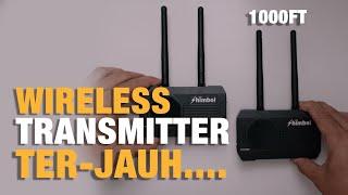 Shimbol ZO1000 Wireless Video Transmitter Reciever #MyReview