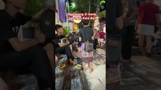 Tradisi Bali Ngelawang di Manis Galungan  Legian Kuta