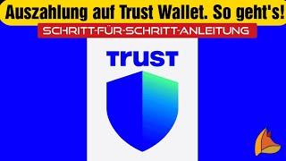 Auszahlung auf der Trust Wallet