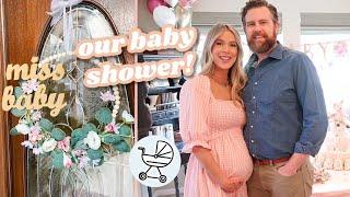 OUR BABY SHOWER ready for miss baby  leighannvlogs