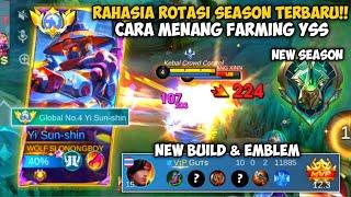 Pemula YSS Wajib Nonton Tutorial Rotasi Yi sun Shin PatchSeason Terbaru Build & Emblem Top Global