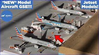 *NEW* Model Aircraft GSE Jetset Models Cones Tugs & More for GeminiJets