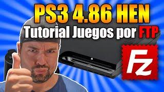  Juegos por FTP en PS3 4.86 HEN Modo Carpeta PKG o ISO - FÁCIL