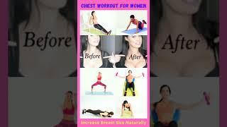 Chest Workout For Women Increase Breast Size Naturally Exercise for Breast Size