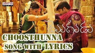 Choosthunna Song With Lyrics - Mogudu Songs - Gopichand Taapsee Pannu Krishna Vamsi