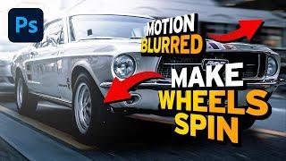 How to Edit Car Photos & Create Speeding Effect in Photoshop