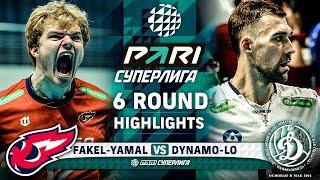 Fakel-Yamal vs. Dynamo-LO  HIGHLIGHTS  6 Round  Pari SuperLeague 2025