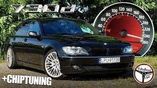 2007 BMW 730d E65 231 KM   V-MAX 0-100 100-200 kmh. Próba autostradowa i prezentacja.  4K