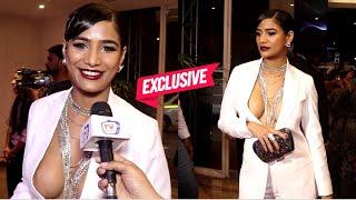 Poonam Pandey Made Head Turns At TellyChakkar Indian Telly Awards 2023 - Exclusive Interview