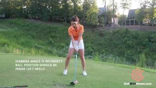 Throw Through to Drive it Farther  Golf with Aimee