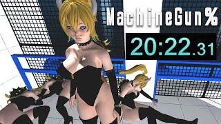 Bowsetteクッパ姫  MOD ‍️ Haydee MachineGun% 2022 Speedrun Gameplay