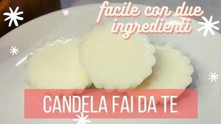 CANDELA PROFUMATA fatta in casa con 2 ingredienti Facilissima