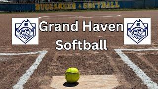 Grand Haven vs. East Kentwood in game 1 4162024