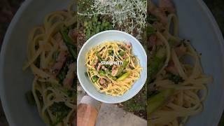 Quick & Healthy Spaghetti Carbonara #food #recipe #health