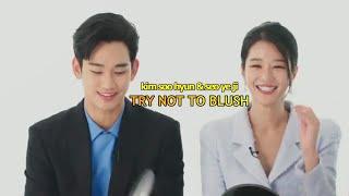 Kim Soo Hyun & Seo Ye Ji in a Nutshell Try Not To Blush  its okay to not be okay