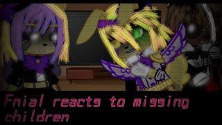 Fnia 1 reacts to fnaf 1 songs and missing children memes  night 6