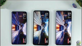 Samsung Galaxy S21 Ultra vs Xiaomi Mi10T Pro vs Huawei P40 Pro   Fingerprint Speedtest Comparison