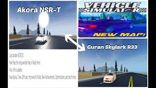 Vehicle Simulator  New Map  Two JDM Cars  More