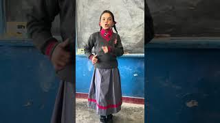 NCERT Class 2 Hindi Chapter- 1 ऊँट चला कविता रिमझिम Poem with Action by K.V Student