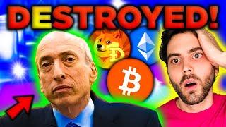 Gary Gensler just got *BITCH SLAPPED* by Congress for FAILING to Regulate Crypto