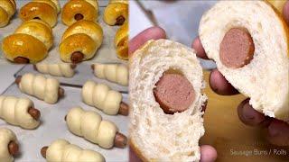 SAUSAGE BUNS  ROLLS Recipe