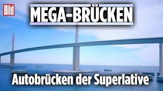 Die spektakulärsten Autobrücken der Welt und ihre Geheimnisse  Mega-Brücken  Doku