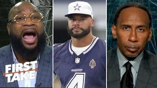 FIRST TAKE  Cowboys are daring Dak Prescott to leave - Swagu tells Stephen A. on QB Daks future