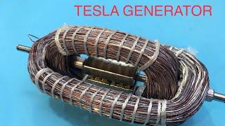 NİKOLA TESLA ‘NİN MANYETİK ALAN DENEYİ - TESLA GENARATOR - GERİ DÖNÜŞÜM PROJESİ - RECYCLING PROJECT