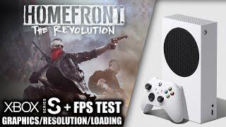 Homefront The Revolution - Xbox Series S Gameplay + FPS Test