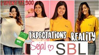 Try On haul SejalXSBL collection  Sejal Kumar clothing line first impression & review