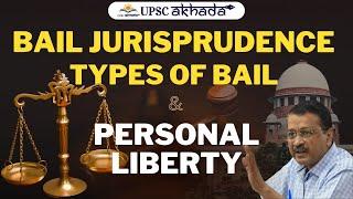 Bail Jurisprudence Types of Bail and Personal Liberty  Polity Class  By Dinesh Sir