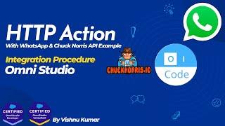 HTTP Action With WhatsApp API - Integration Procedure  OmniStudio  0to1Code