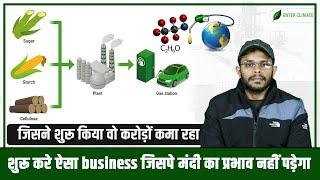 How to Setup Bio Ethanol Industry?  Ethanol Biofuel Manufacturing Business In India  Enterclimate