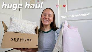 HUGE SUMMER HAUL *clothes makeup room decor*