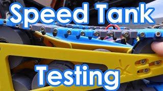 Speed Tank Testing and 540 Motors overheating