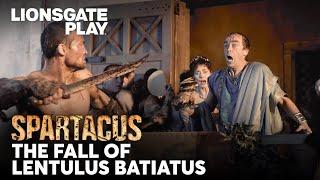 The Fall of Lentulus Batiatus  Spartacus Season 1  Andy Whitfield  @lionsgateplay