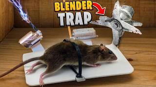 I Invented BRUTAL Modern Blender Rat Trap