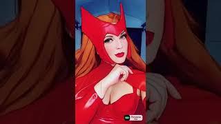 Latex Scarlet Witch - Cartoon Filter #shorts