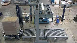 Robopac Technoplat 3000 Semi Auto Stretch Wrapping Machine