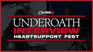 Underoath Discusses New Single Let Go Blind Obedience Tour +More Interview  HeartSupport Fest