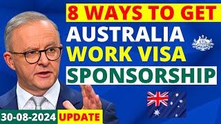 Australia Visa Sponsorship 8 Ways to Find Employers  Australia Sponsored Work Visa