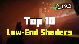 1.19.2 10 Best Low End Shaders for Minecraft 1.19.3 2022