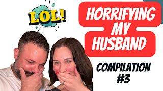 Horrifying My Husband with Dirty Pick-Up Lines Compilation #3